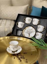 Ensemble tasse et soucoupe 12pcs