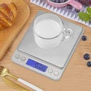 Balance de Précision 500g/0.01g – de Cuisine, de Poche et de Bijoux, avec Écran LCD Rétroéclairé