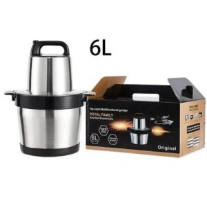 Hachoir à Viande Électrique Inox 6L – Professionnel