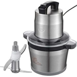 Hachoir à Viande Électrique Inox 6L – Professionnel