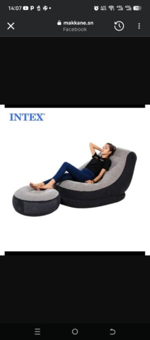 IMG-20250822-WA0063 Fauteuil Gonflable avec Repose-Pieds – Confort & Élégance